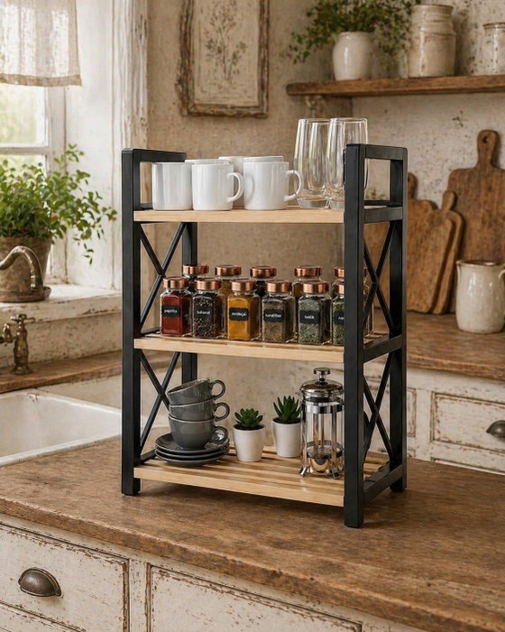 Hermia Axis Organizador de Cocina Negro Hermia Axis Organizador de Cocina Negro